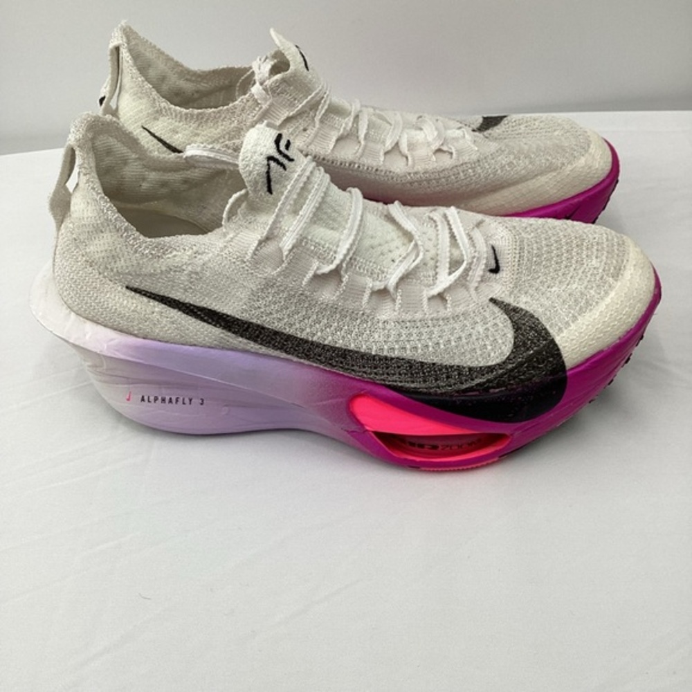Nike Men’s White and Pink Air Zoo Alphafly Next%3 Sneakers Men 6.5  Woman 8.5